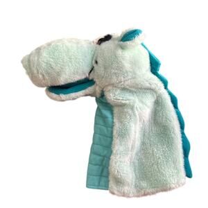 VTG 1989 Timberline‎ Press Russ Berrie Pumpsy Hand Puppet Dinosaur Dragon